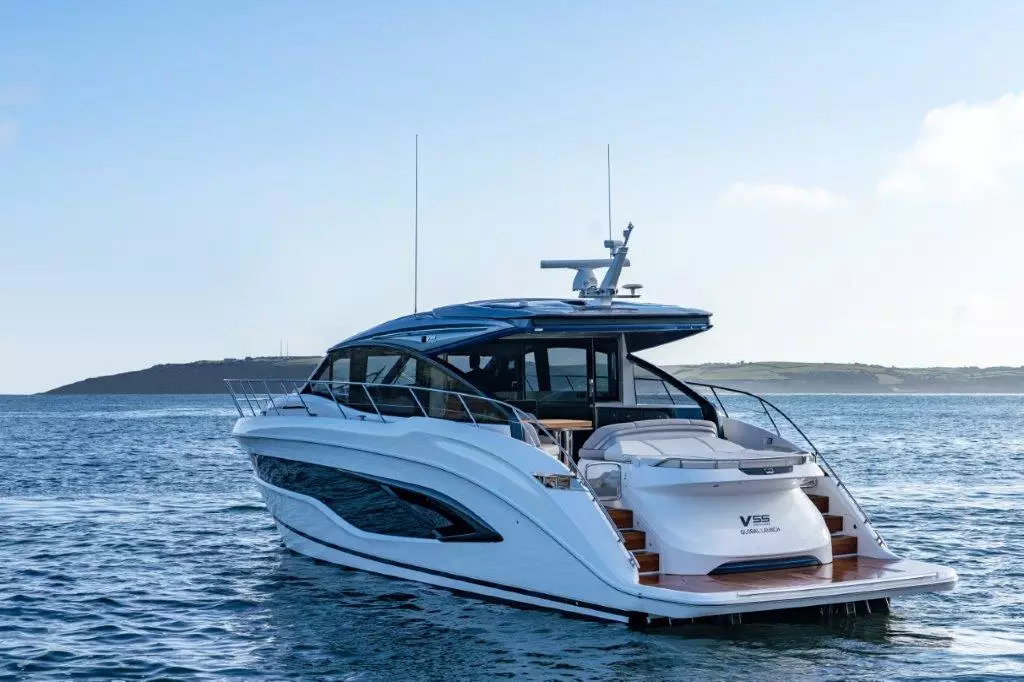 Princess V55 for sale in Menorca - Clearwater Marine